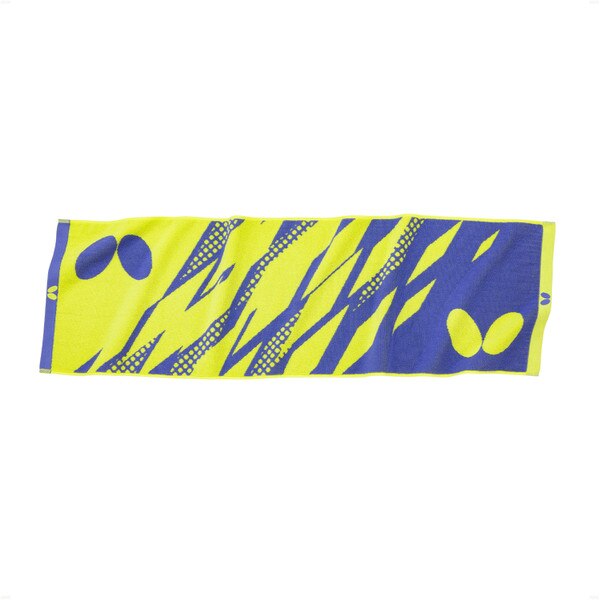 Butterfly Atomis Sports Towel - Yellow - Front